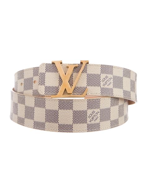 white damier louis vuitton belt fake|louis vuitton belt 40mm.